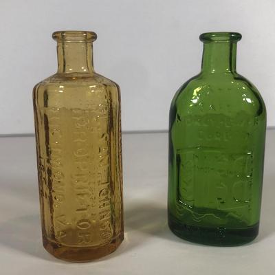 LOT 59L: Vintage Ball and Claw Bitters Wheaton Bottle & Other Vintage Glass Bottles & Jars