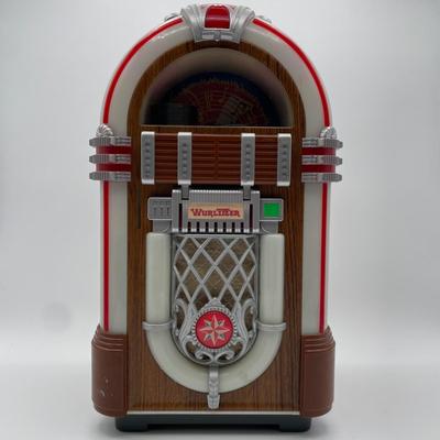 LOT 106L: Vintage Wurlitzer Mini Jukebox & Bank Micro