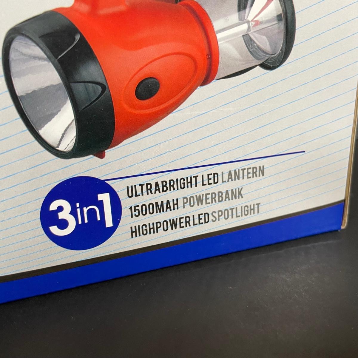 LOT 110L Collection Of Weather Radios/Flashlights & Dynamo Power Bank Lantern w/ Box