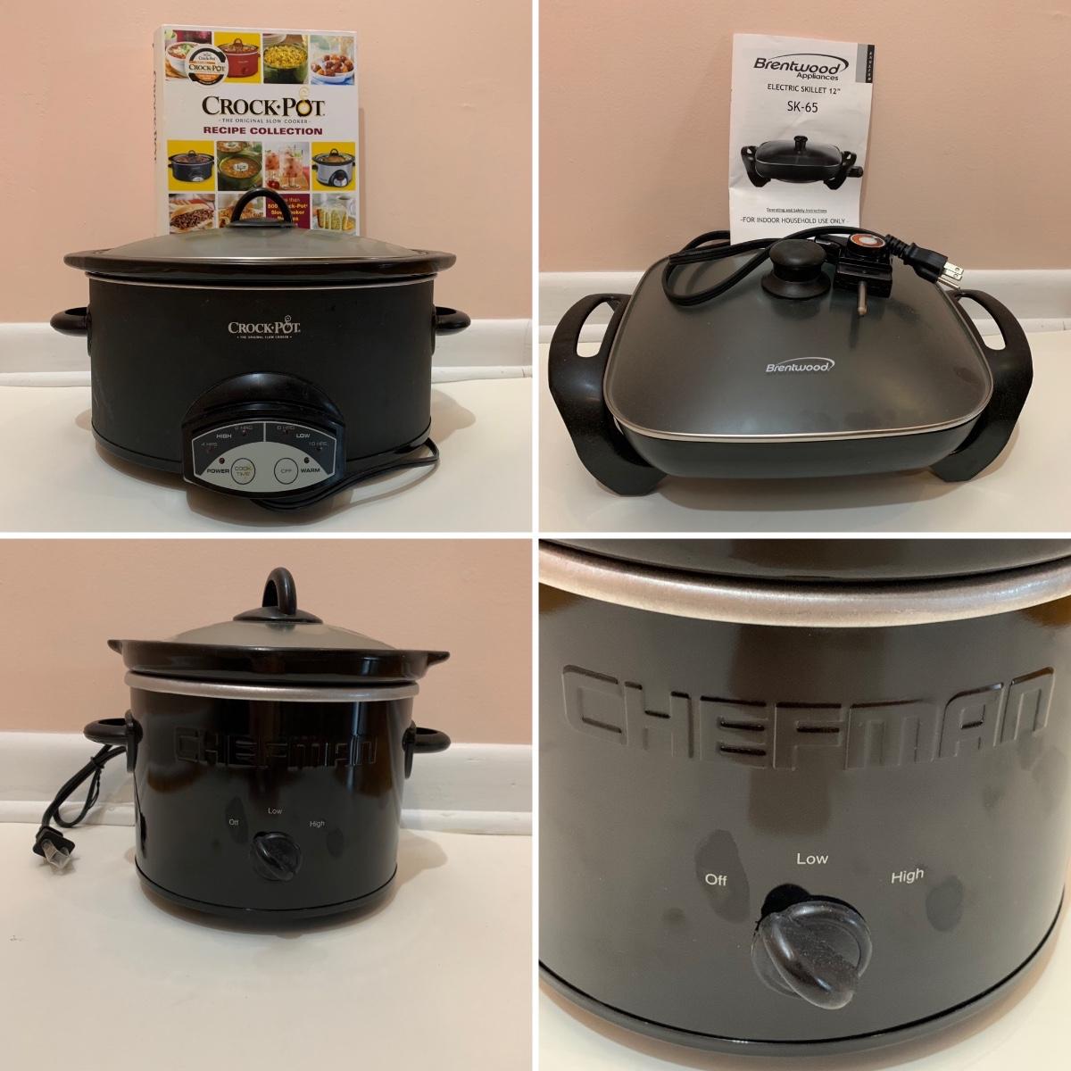 LOT 156 D CrockPot Type SC54 Slow Cooker, Recipe Collection Cook Book