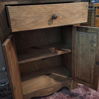 Wood Cabinet (second floor)