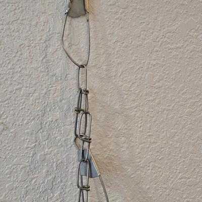 Local Artist Handmade Wood String of Fish