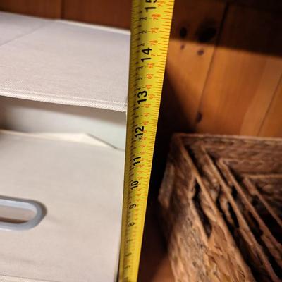 5 Collapsible Storage Bins