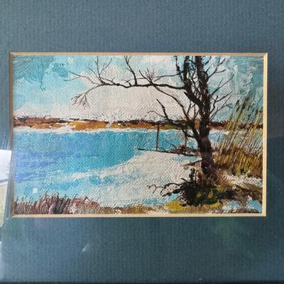 Pair of Small Framed Paintings