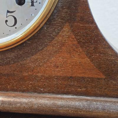 Antique Sessions Dulciana Tambor Shape Mantel Clock