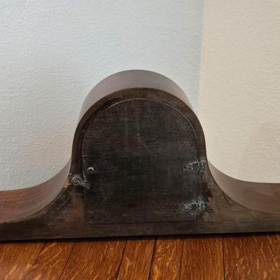 Antique Sessions Dulciana Tambor Shape Mantel Clock