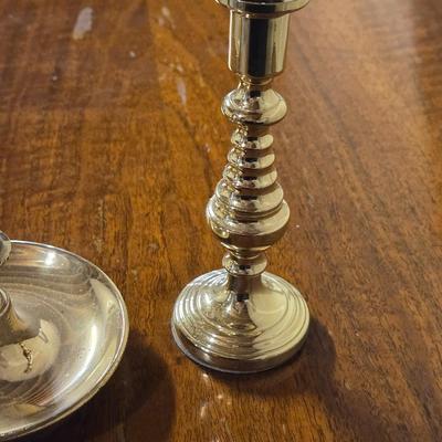 Baldwin Brass Candleholders (2)