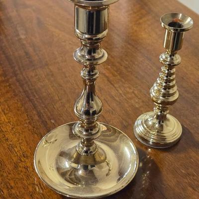 Baldwin Brass Candleholders (2)