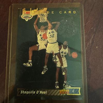 1992 UPPER DECK SHAQUIEL ONIEL ROOKIE SHAQ