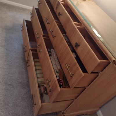 Ethan Allen Solid Wood Stretch Dresser- Approx 51 3/4