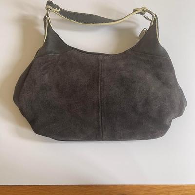 New York & Co black suede shoulder bag