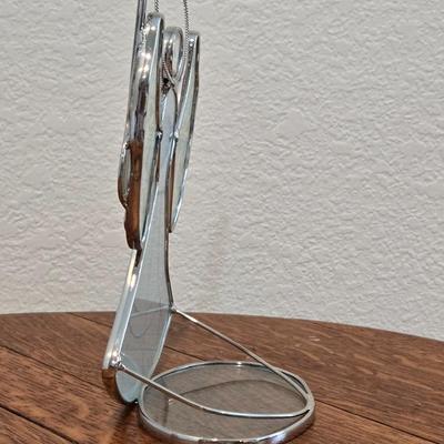 Glass Angel Candleholder