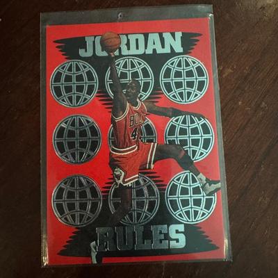 Michael Jordan ultra insert Chicago bulls goat