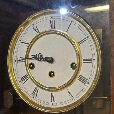 Antique Wall Clock with Westminster Chime- Chimes Quarter Hourly
