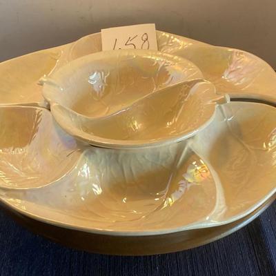 Beautiful Mid Century Lazy Susan Set