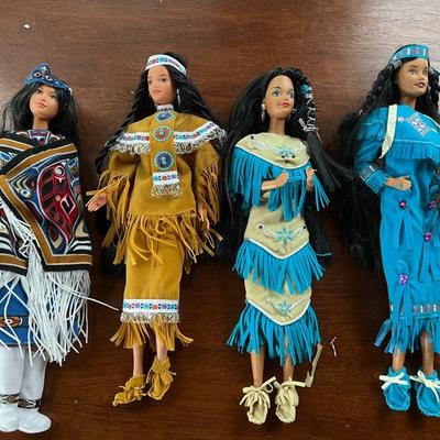 Native American Doll Lot