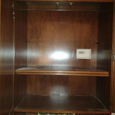 Knob Creek Solid Wood Media Wall Unit- Approx 96" Long- No Contents
