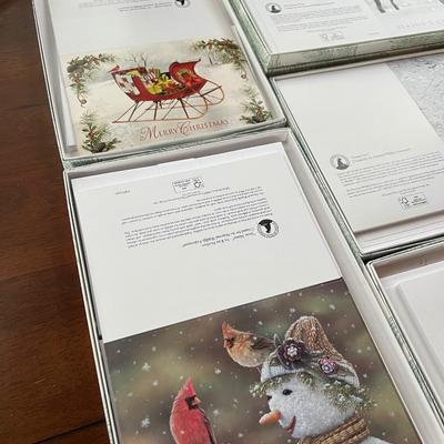 Multiple Boxes of an Assortment of Holiday Cards
