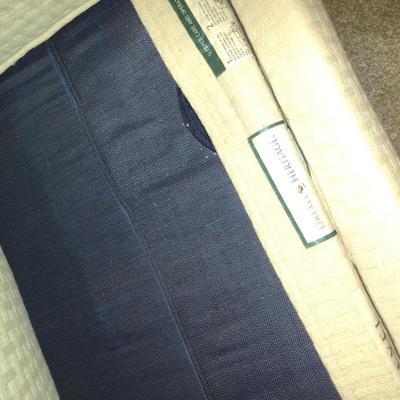 Drexel Three Cushioned White Sleeper Sofa- Approx 80" Long