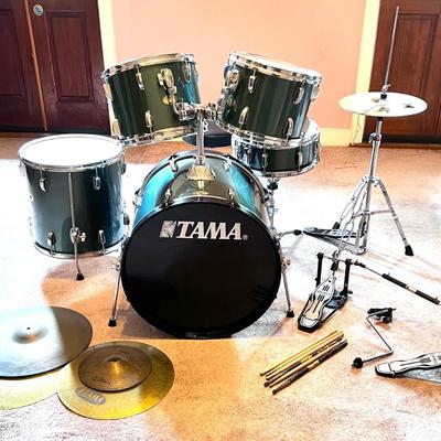 TAMA Drum Set with Stool