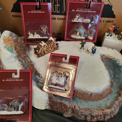VILLAGE BUILDINGS & MOUNTAINS, ACCESSORIES AND MORE