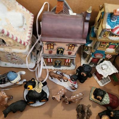 VILLAGE BUILDINGS & MOUNTAINS, ACCESSORIES AND MORE