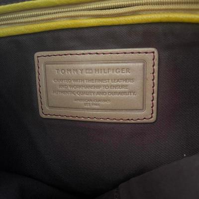 Tommy Hilfiger Mustard Leather Shoulder Bag