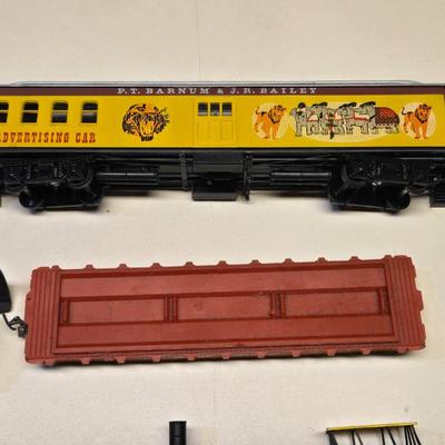 Vintage Train Set with 2 different Car Sets
