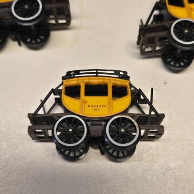 Vintage Train Set with 2 different Car Sets