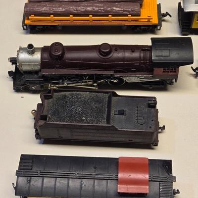 Vintage Train Set with 2 different Car Sets