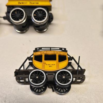 Vintage Train Set with 2 different Car Sets