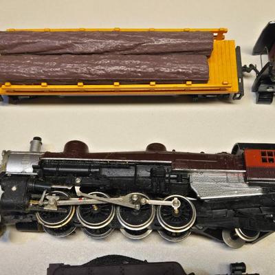 Vintage Train Set with 2 different Car Sets