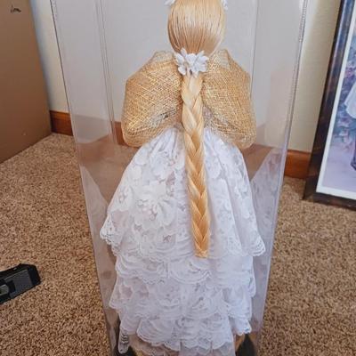 PICTURES OF LITTLE GIRLS AND A UNIQUE DOLL