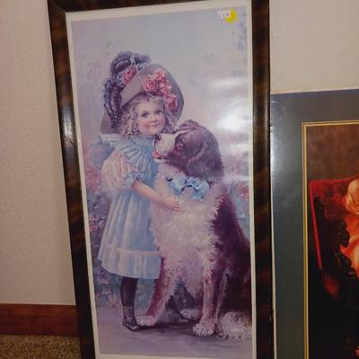 PICTURES OF LITTLE GIRLS AND A UNIQUE DOLL