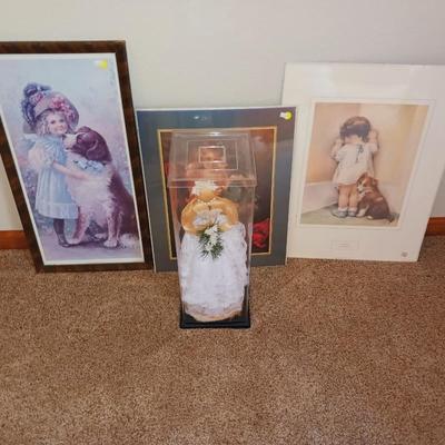 PICTURES OF LITTLE GIRLS AND A UNIQUE DOLL