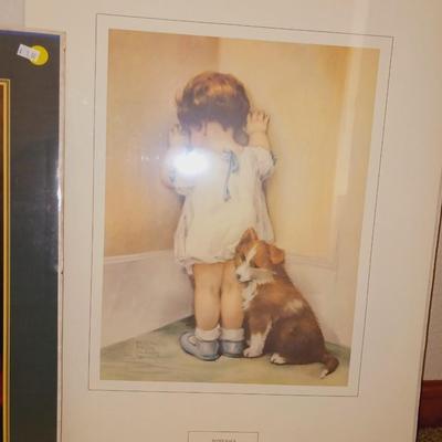PICTURES OF LITTLE GIRLS AND A UNIQUE DOLL