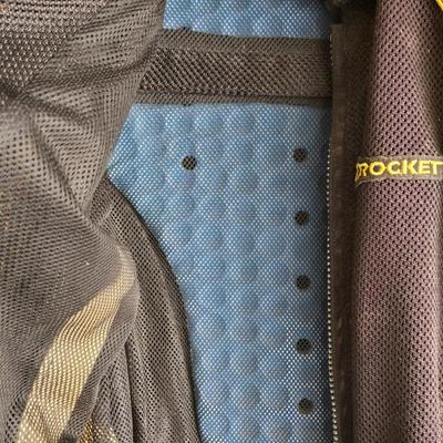 Joe Rocket Motorcyle Jacket Equipped with OEM soft armor inserts