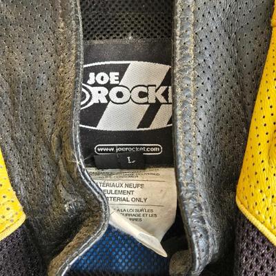Joe Rocket Motorcyle Jacket Equipped with OEM soft armor inserts