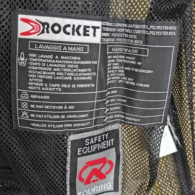 Joe Rocket Motorcyle Jacket Equipped with OEM soft armor inserts