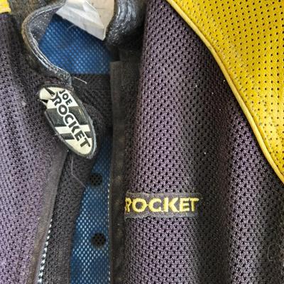 Joe Rocket Motorcyle Jacket Equipped with OEM soft armor inserts