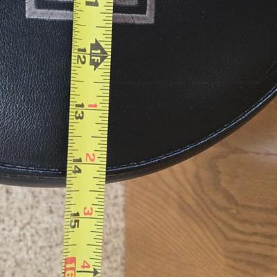 Harley Davidson Leather Padded Stool