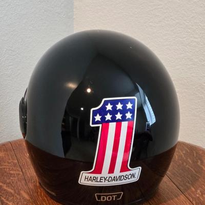 Harley Davidson Helmet with Dust Cover