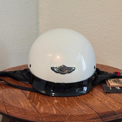 New Harley Davidson Helmet with Original Tags and Dust Cover