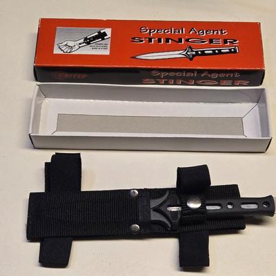 Special Agent Stinger Strap On Knife