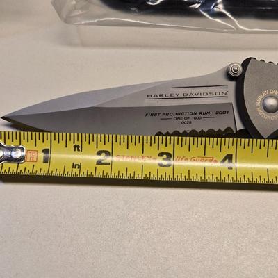 Harley Davidson Collector's Knife with Sheath