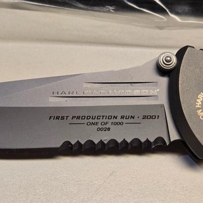 Harley Davidson Collector's Knife with Sheath