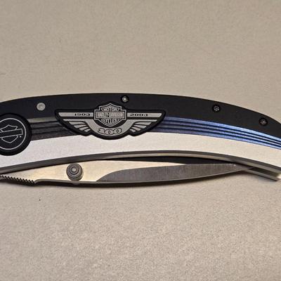 Harley Davidson Collector's Knife with Leather Case