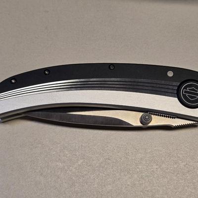 Harley Davidson Collector's Knife with Leather Case