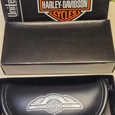 Harley Davidson Collector's Knife with Leather Case