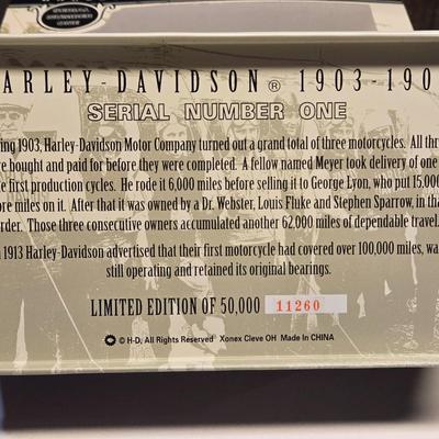 Harley Davidson Serial No.1 Limited Edition Collectible